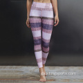 Ardchaighdeán Yoga Pants luiteoga folláine ag rith Ard Waist Ard Yoga Cailín Brúigh suas Spórt Fitness Workout Yoga Pant